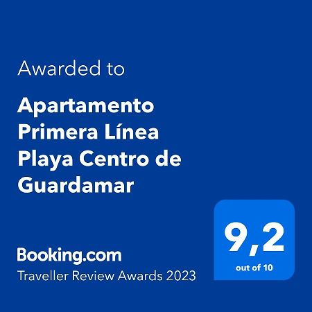 Apartamento Primera Linea Playa Centro De Guardamar Leilighet Guardamar del Segura Eksteriør bilde